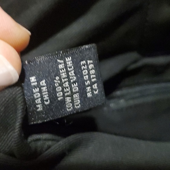 VTGBanana Republic Black calf skin with silver square handles purse clutch bag - Picture 6 of 11